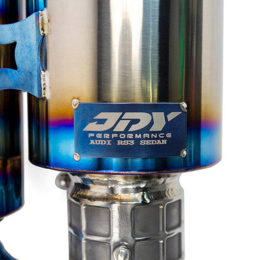 JDY 2.5T RS3/TTRS 8V/8S Racing Titanium Exhaust - Catback|JDY Performance