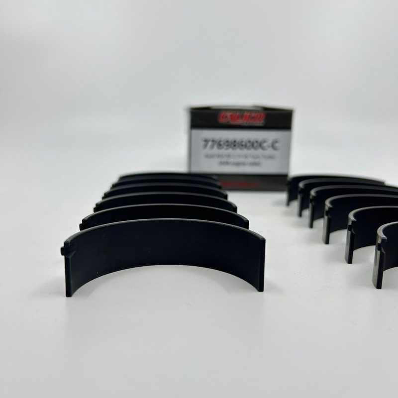 Загрузить изображение в просмотрщик галереи, CoatedPerformancebearings Calico CT-1 coated Kolbenschmidt OEM rod bearing set 77822600C-C - Audi / VW VR6/R32/R36 2.8L/2.9L/3.2L/3.6L engine, Std. Diameter