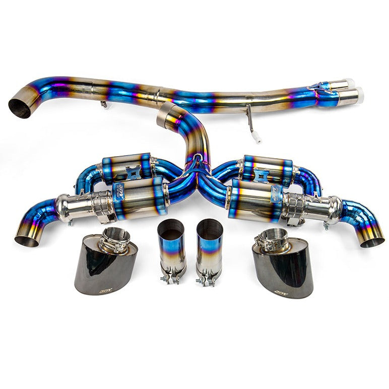 Load image into Gallery viewer, JDY 2.5T RS3/TTRS 8V/8S Racing Titanium Exhaust - Catback|JDY Performance