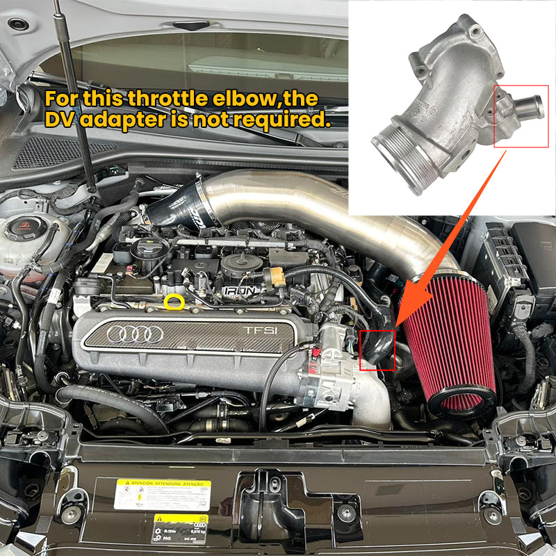 Carica immagine in Galleria Viewer, V3-JDY Titanium Air Intake for Audi TTRS 8S /RS3 8V 8Y