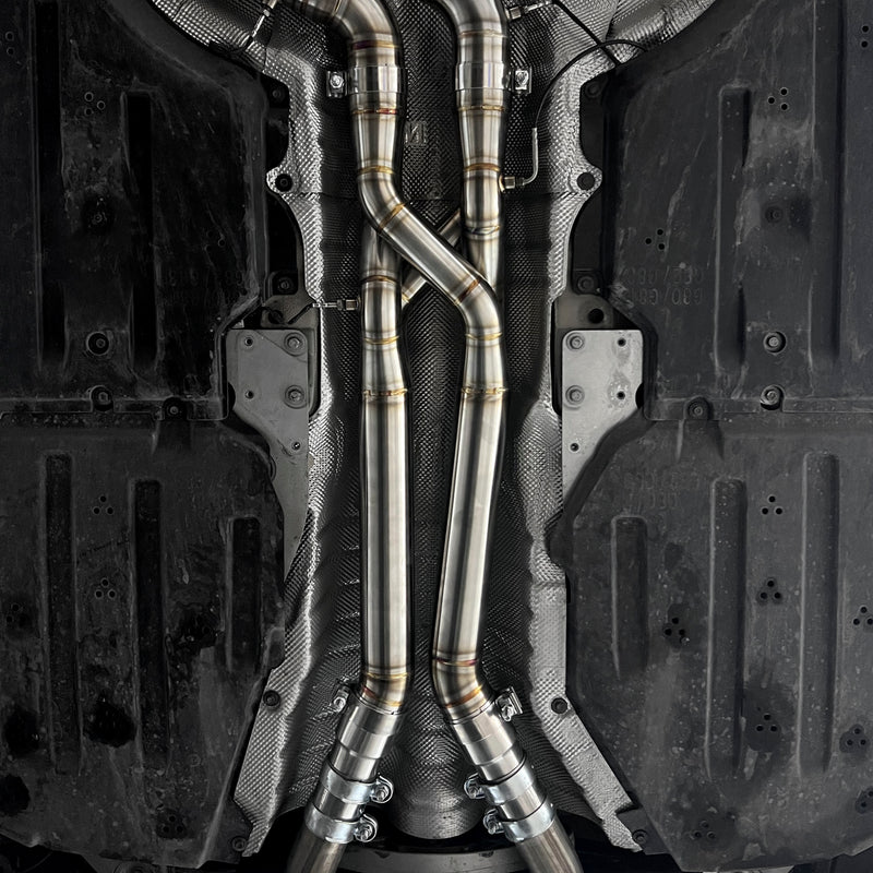 Load image into Gallery viewer, JDY BMW M3/M4 Equal-Length Exhaust Midpipe Kit