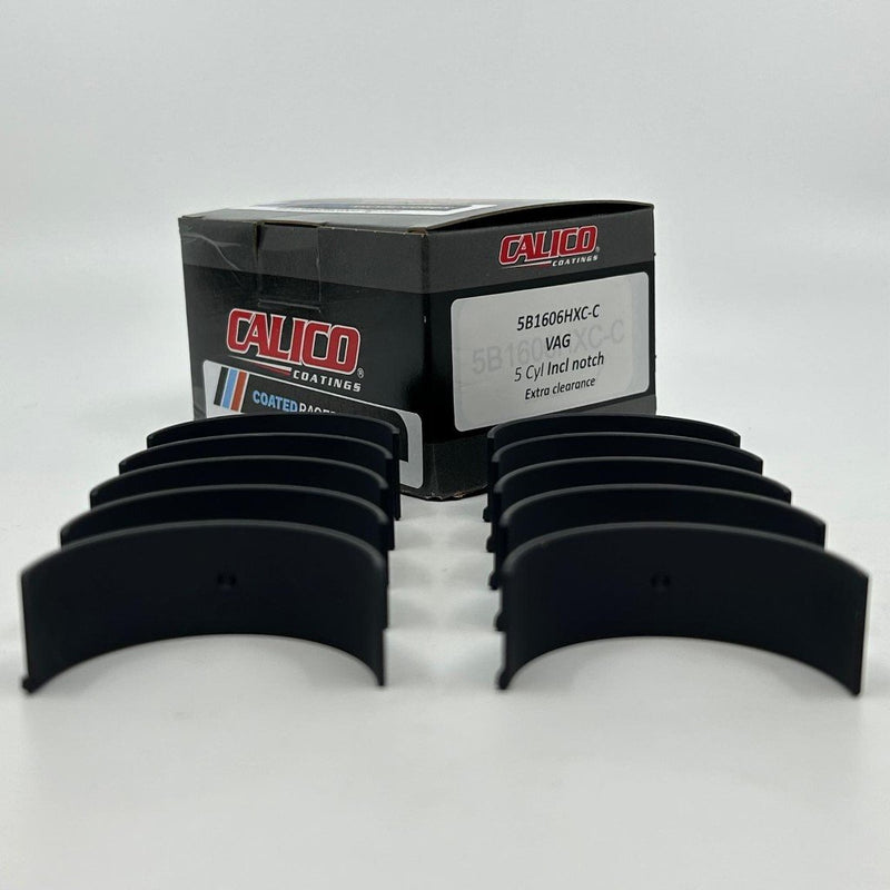Load image into Gallery viewer, Audi / VW TTRS / RS3 2.5L 20v TFSI 5Cyl. (with notch) rod bearing set ACL race Calico CT-1 coated 5B1606HXC-C HX-serie with 0.025mm (0.001”) extra clearance