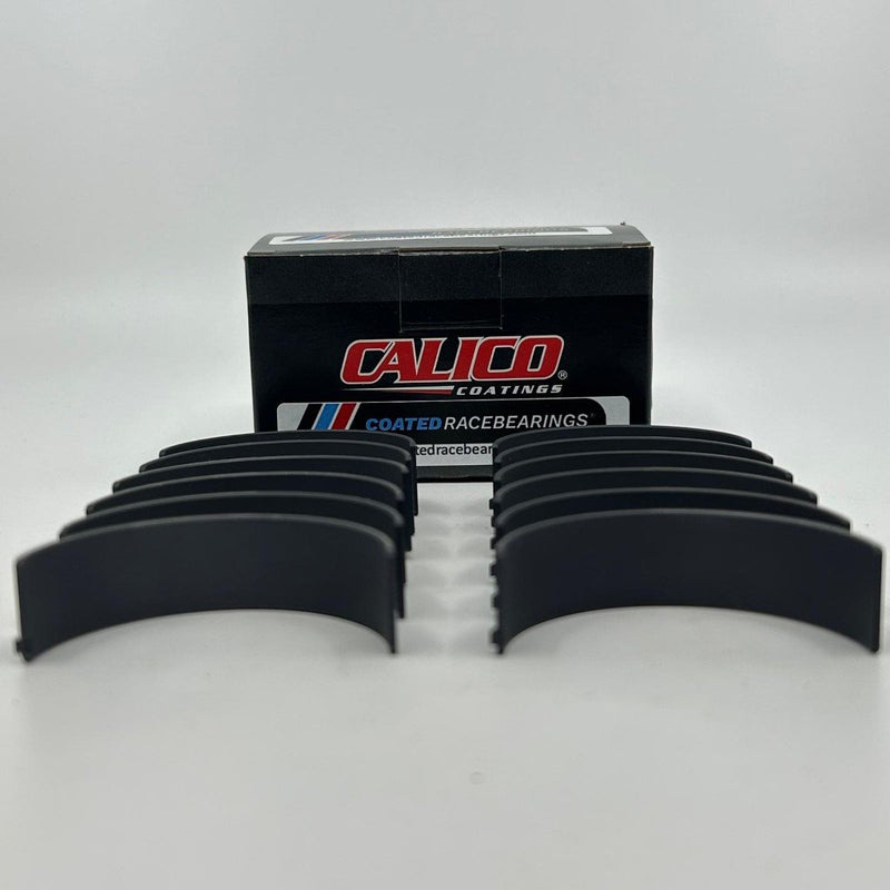 Cargue la imagen en el visor de la galería, CoatedPerformancebearings Calico CT-1 coated ACL race series rod bearing set 6B5530HC-C - Audi / VW VR6/R32/R36 2.8L/2.9L/3.2L/3.6L, Std. Diameter