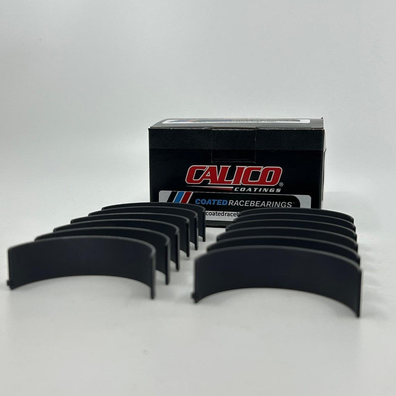 Cargue la imagen en el visor de la galería, CoatedPerformancebearings Calico CT-1 coated ACL race series rod bearing set 6B5530HC-C - Audi / VW VR6/R32/R36 2.8L/2.9L/3.2L/3.6L, Std. Diameter