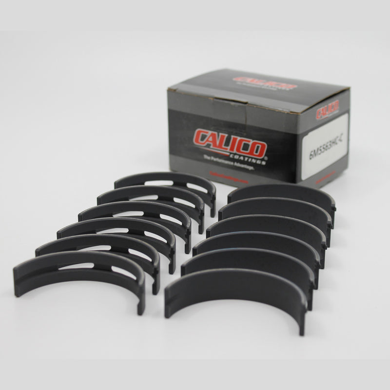 Load image into Gallery viewer, Coatedracebearings Calico CT-1 coated ACL race series main bearing set 6M5563HC-C- Audi / VW 2.5L TFSI RS3 & TTRS, CEPA & CEPB engines (Gen1), Std. Diameter