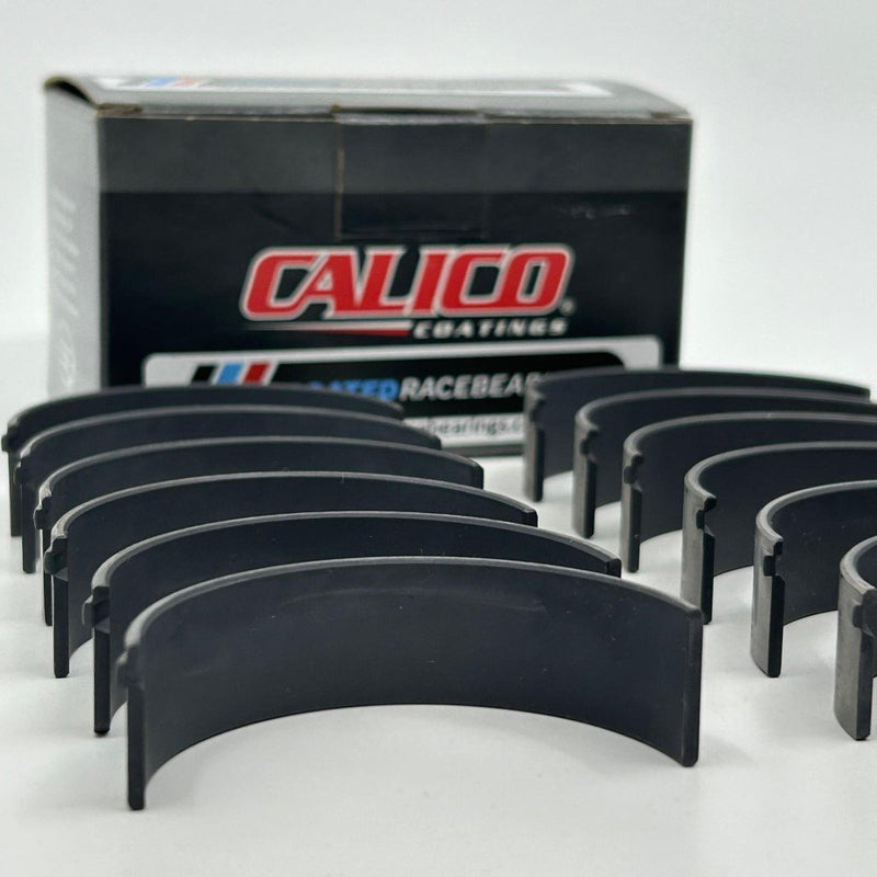 갤러리 뷰어에 이미지 로드, CoatedPerformancebearings Calico CT-1 coated Glyco OEM rod bearing set 71-3711/6C-C - Audi S4 2.7L V6 Bi-Turbo AZR ASJ engine codes, Std. Diameter