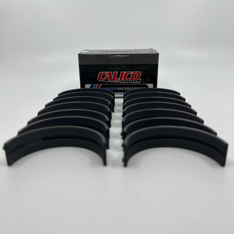 갤러리 뷰어에 이미지 로드, Coatedracebearings Calico CT-1 coated ACL race series main bearing set 7M5532HC-C - Audi / VW VR6/R32/R36 2.8L/2.9L/3.2L/3.6L, Std. Diameter