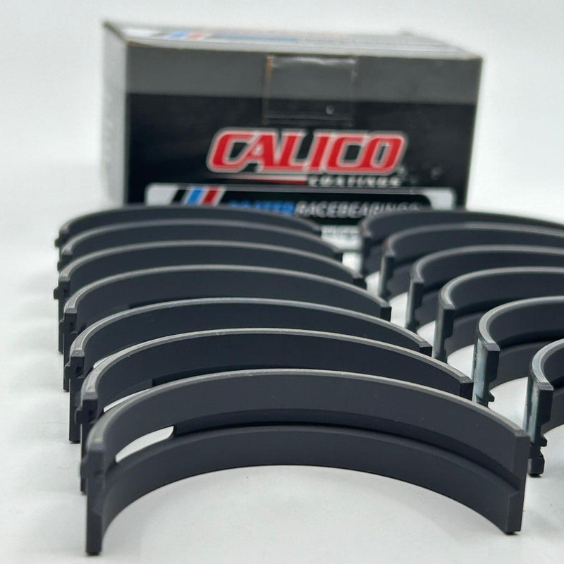 갤러리 뷰어에 이미지 로드, Coatedracebearings Calico CT-1 coated ACL race series main bearing set 7M5532HC-C - Audi / VW VR6/R32/R36 2.8L/2.9L/3.2L/3.6L, Std. Diameter
