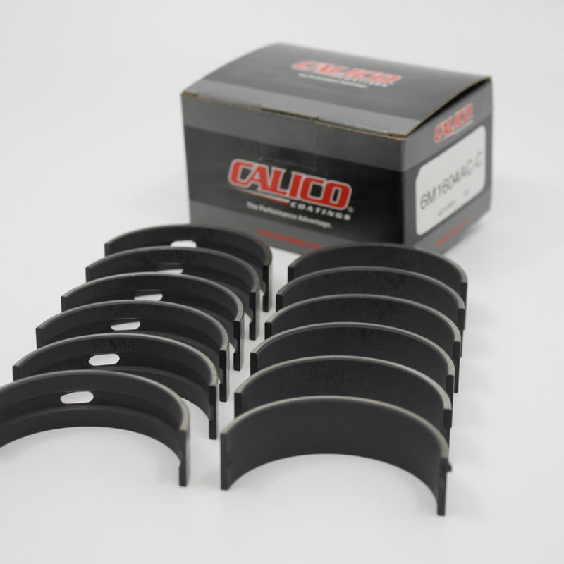 ギャラリービューアに画像をロードする, CoatedPerformancebearings Calico CT-1 coated ACL OEM Aluglide main bearing set 6M1604AC-C - Audi / VW 5Cyl 2.1L/2.2L/2.3L 10v & 20v 7A/3B/ABY/AAN, Aluglide Version, Std. Diameter