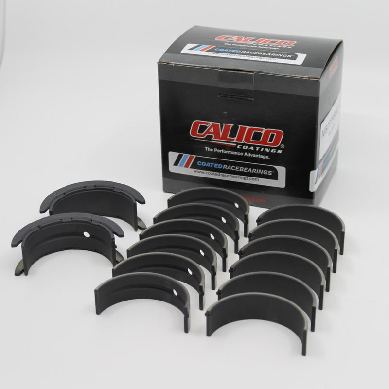 Load image into Gallery viewer, CoatedPerformancebearings Calico CT-1 coated King OEM main bearing set MB7758SMC-C - BMW S58, Std. Diameter