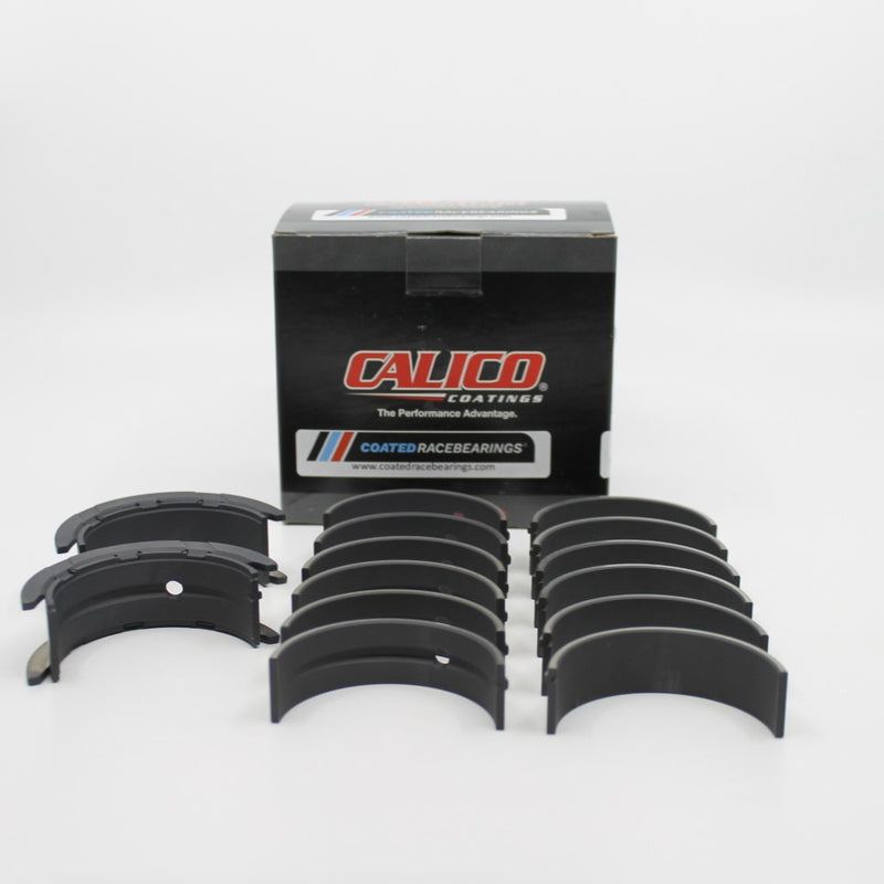 Load image into Gallery viewer, CoatedPerformancebearings Calico CT-1 coated King OEM main bearing set MB7758SMC-C - BMW S58, Std. Diameter