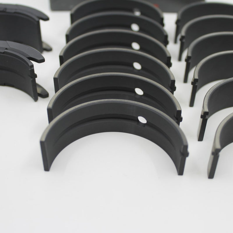 Load image into Gallery viewer, CoatedPerformancebearings Calico CT-1 coated King OEM main bearing set MB7758SMC-C - BMW S58, Std. Diameter