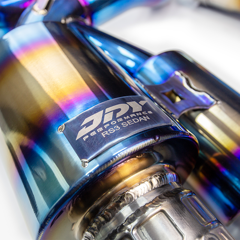 Загрузить изображение в просмотрщик галереи, JDY 2.5T RS3 8Y Racing Titanium catback Exhaust
