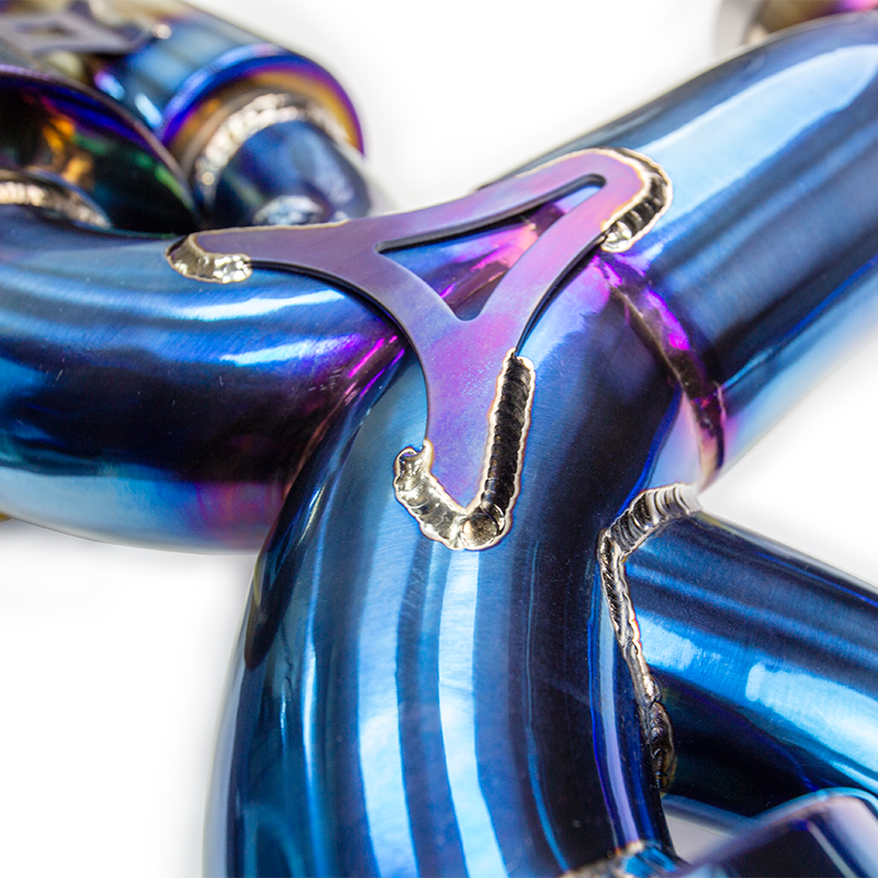 Загрузить изображение в просмотрщик галереи, JDY 2.5T RS3 8Y Racing Titanium catback Exhaust