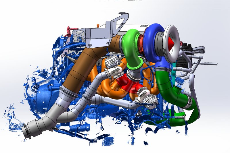 Загрузить изображение в просмотрщик галереи, JDY BMW G8X Single Turbo Kit M2/M3/M4