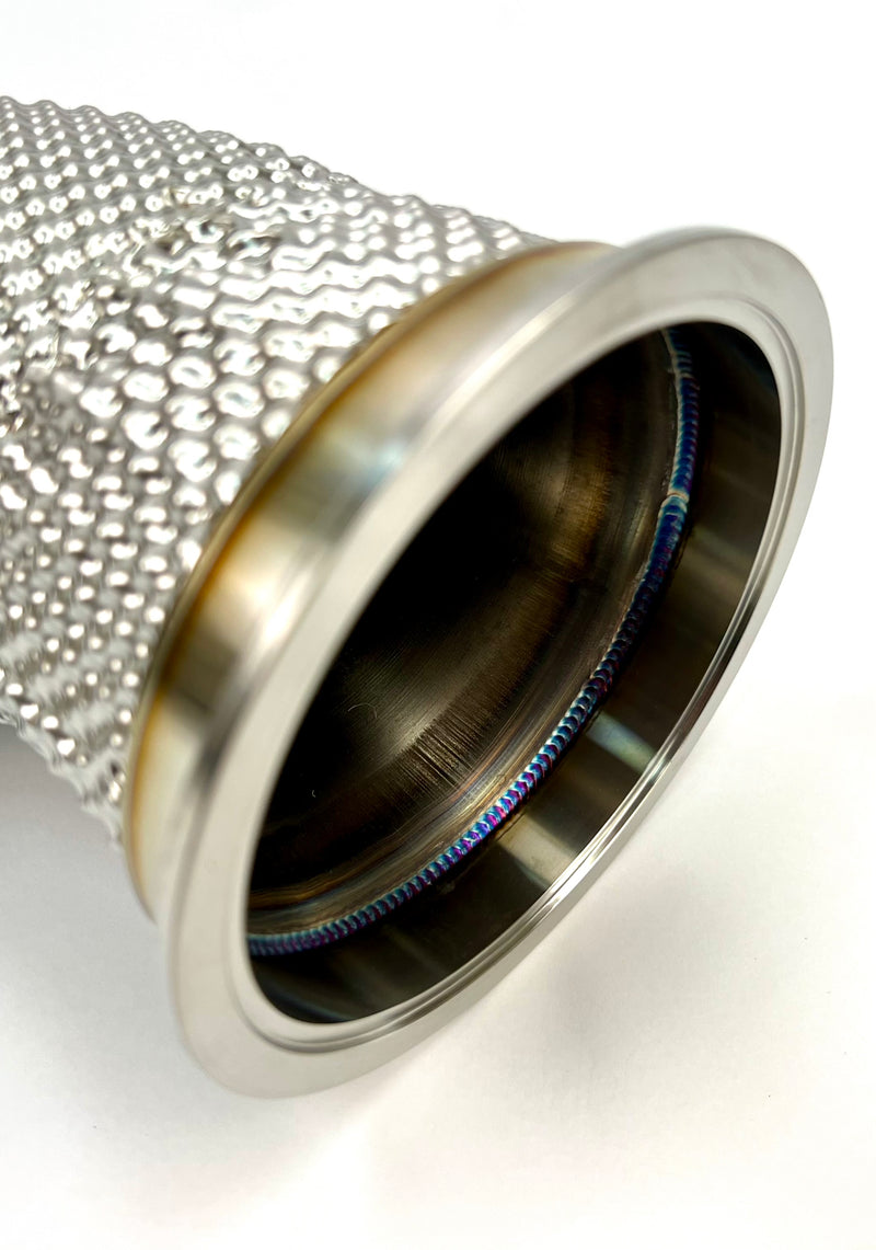 Load image into Gallery viewer, 4" Downpipe upgrade for JDY T4 Sized Turbo Kit