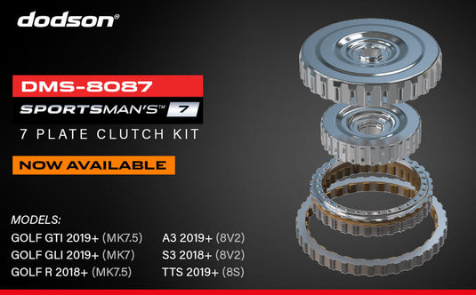 Dodson DQ381 Sportsman's 7 Plate Clutch Kit For VW/Audi