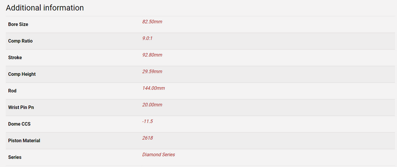 Load image into Gallery viewer, Audi/VW 2.0T FSI & TSI Diamond Forged Pistons 9.0:1 82.50/83.0mm Bore