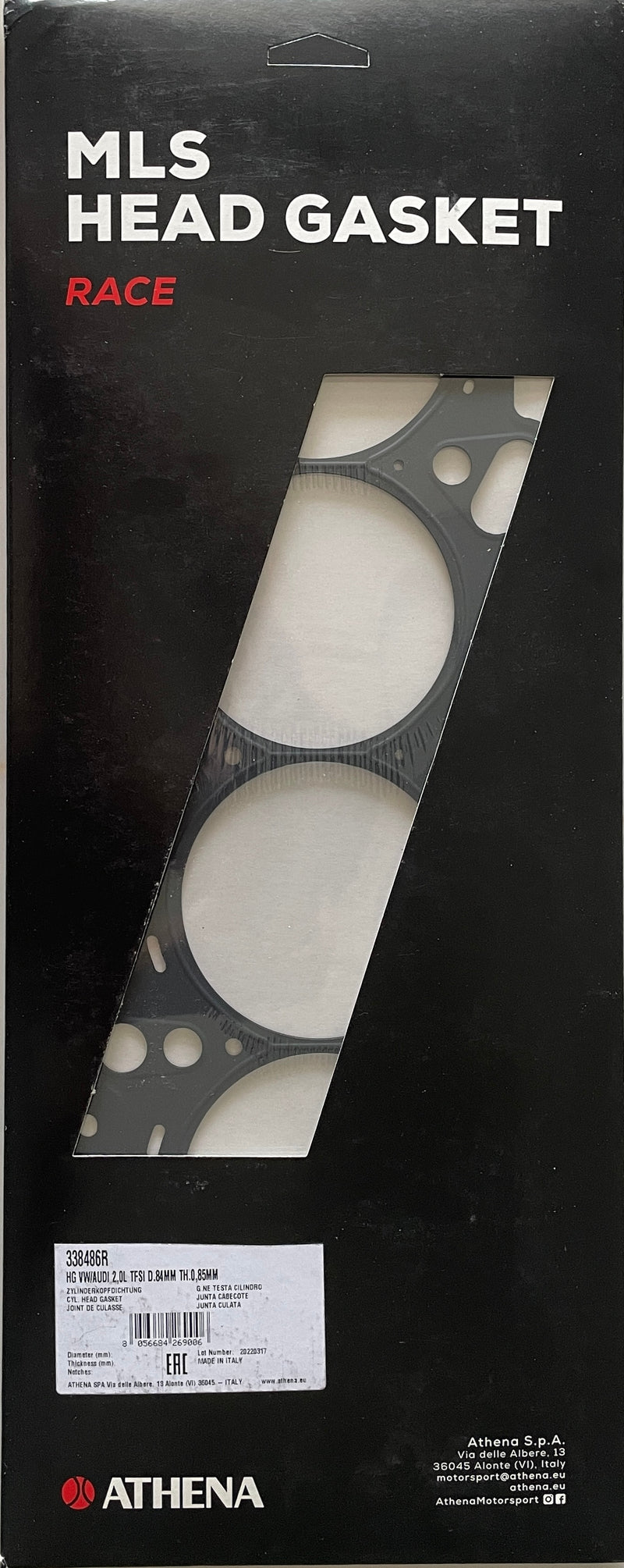 Load image into Gallery viewer, 2.0TFSI VW/Audi Athena Multilayer Racing Gasket for Golf 6R/S38P/TTS 8J with Gas Stopper