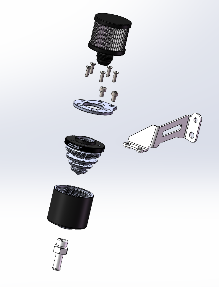 Cargue la imagen en el visor de la galería, Audi/ VW DQ500 DSG Breather / Catch Can RS3 8Y/8V TTRS MK3
