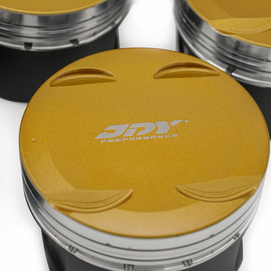 JDY Spec Diamond Forged Pistons Audi 2.5 TFSI RS3 / TTRS 10.0:1 82.50mm (H13 22mm Pin)