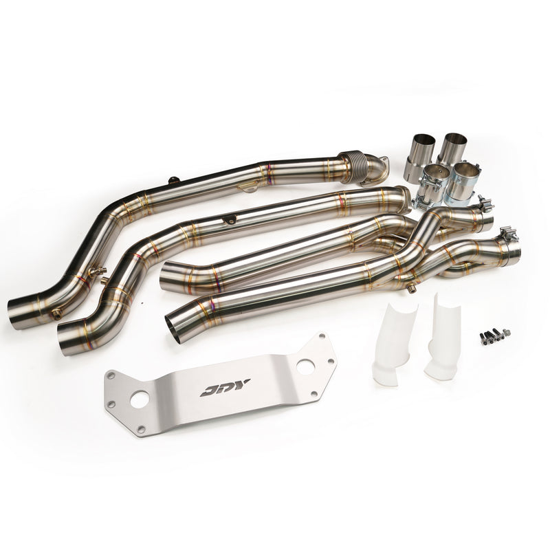 Load image into Gallery viewer, JDY BMW M3/M4 Equal-Length Exhaust Midpipe Kit
