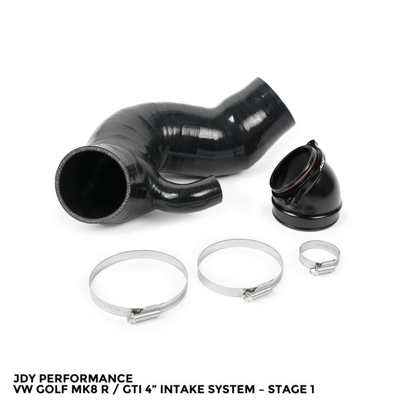 Load image into Gallery viewer, JDY Performance VW Golf MK8 R / GTI 4” Intake System – Stage 1 &amp; Stage 2
