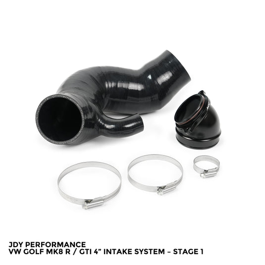 JDY Performance VW Golf MK8 R / GTI 4” Intake System – Stage 1 & Stage 2