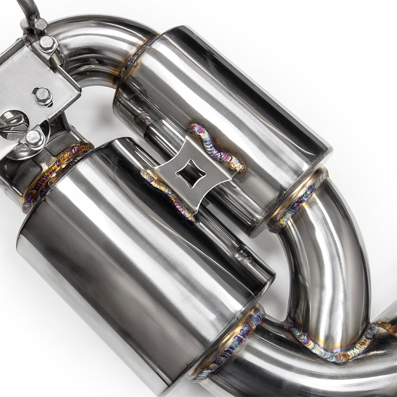 Load image into Gallery viewer, JDY 2.5T RS3/TTRS 8V/8S Racing Stainless Steel Exhaust - Catback
