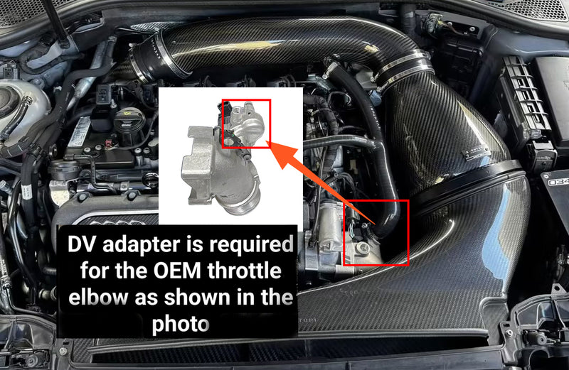 Laden Sie das Bild in Galerie -Viewer, V2-JDY Titan-Lufteinlass für Audi TTRS 8S /RS3 8V 8Y
