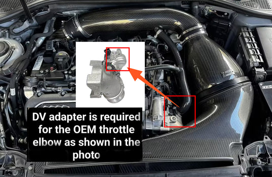 V2-JDY Titan-Lufteinlass für Audi TTRS 8S /RS3 8V 8Y