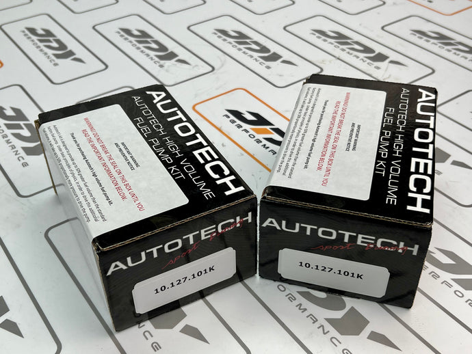 AutoTech Dual High Volume Fuel Pump Upgrade Kit Audi V8 V10 4.0T 5.0T All & R8 Lambo V10 5.2L (Pre'14)